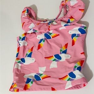 Hanna Andersson rainbow swim top